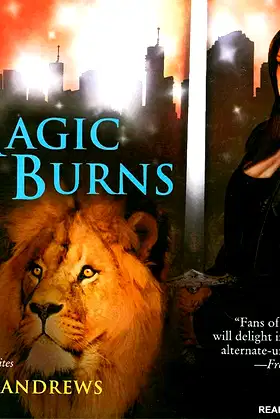 Magic Burns (Kate Daniels, Book 2) poster