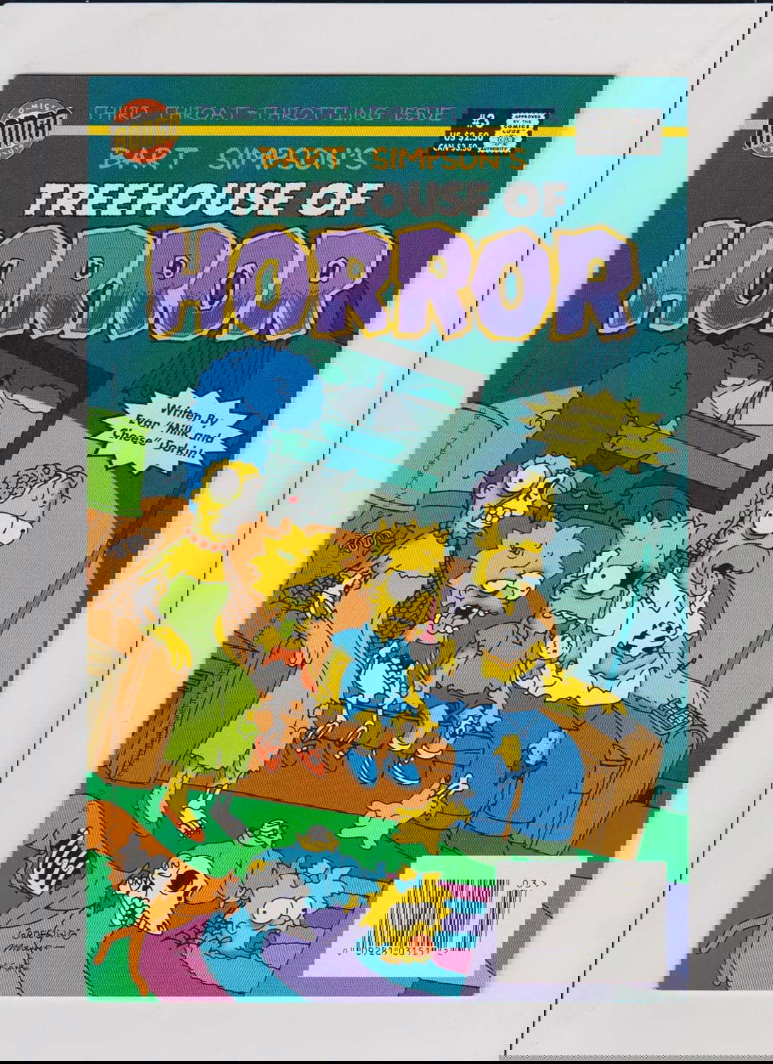 Bart Simpson's Treehouse of Horror #3 (Third Throat-Throttling Issue) poster