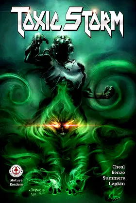 Toxic Storm: Comic book poster