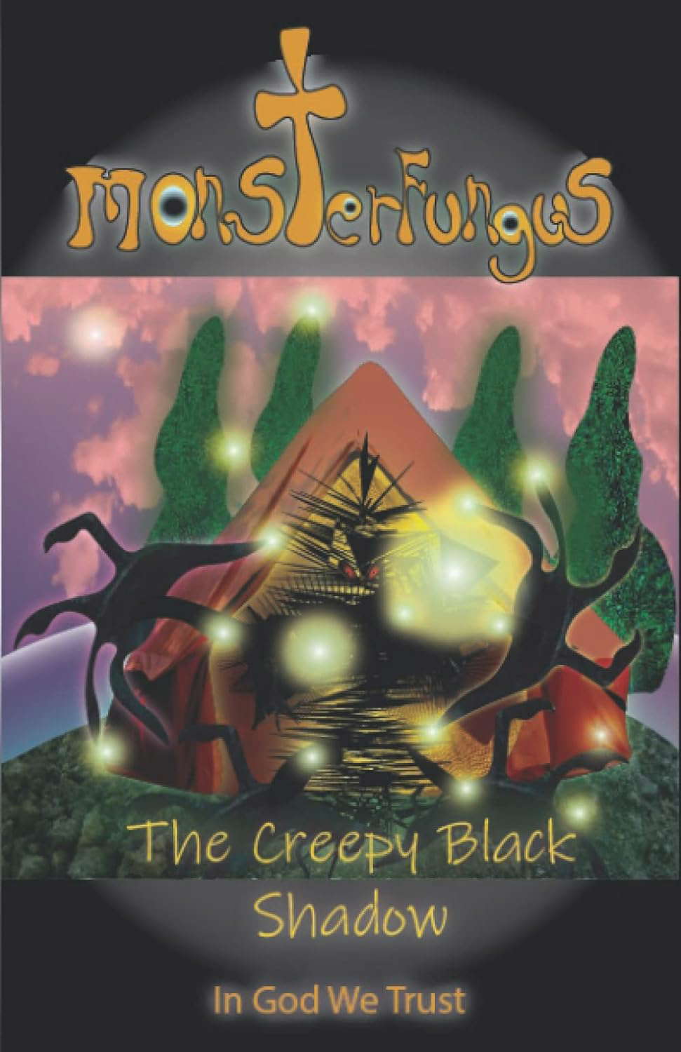 MonsterFungus The Creepy Black Shadow poster