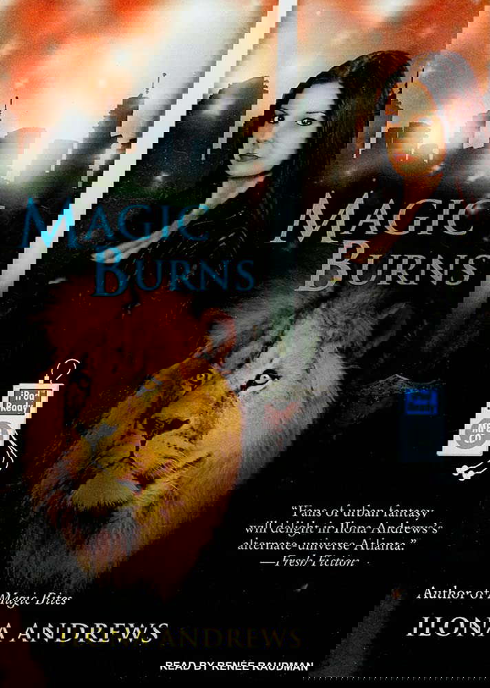 Magic Burns (Kate Daniels) poster