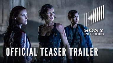 RESIDENT EVIL: THE FINAL CHAPTER - Official Teaser Trailer poster