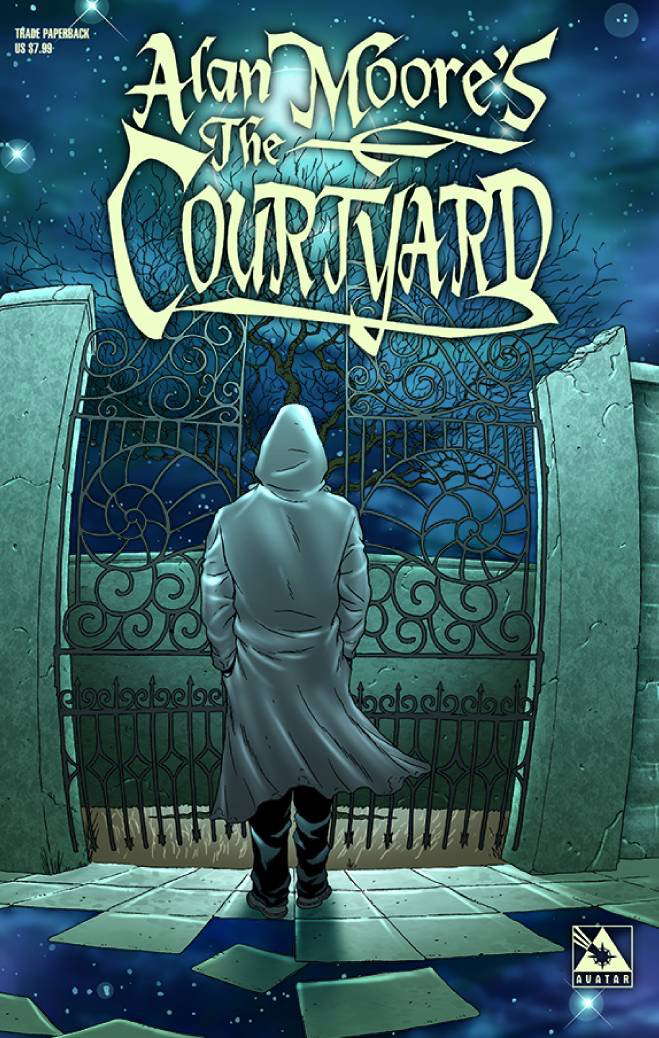 Alan Moore's the Courtyard poster