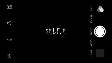 SELFIE - Short horror film poster