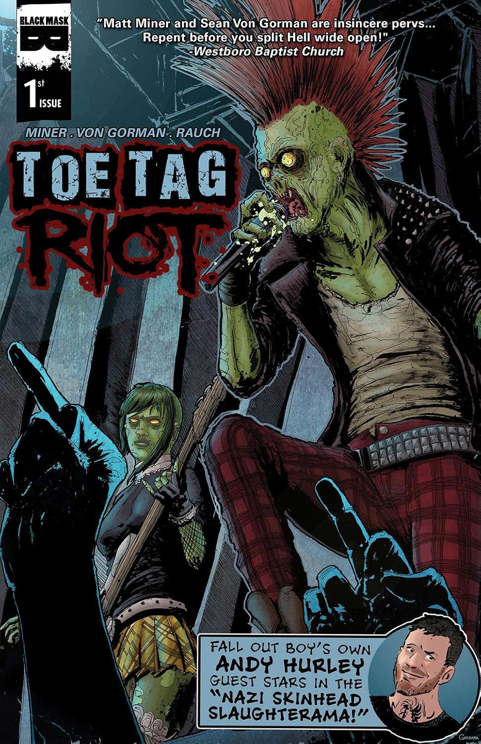 Toe Tag Riot #1 poster