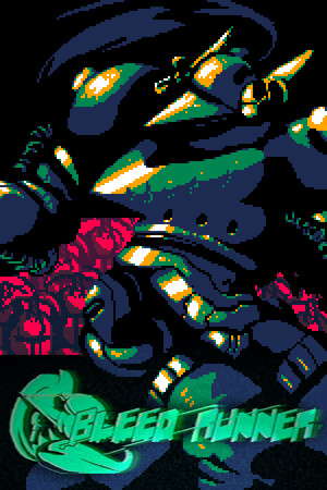 BLEED RUNNER poster
