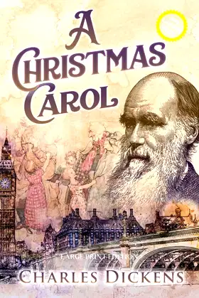 A Christmas Carol (Large Print, Annotated) poster