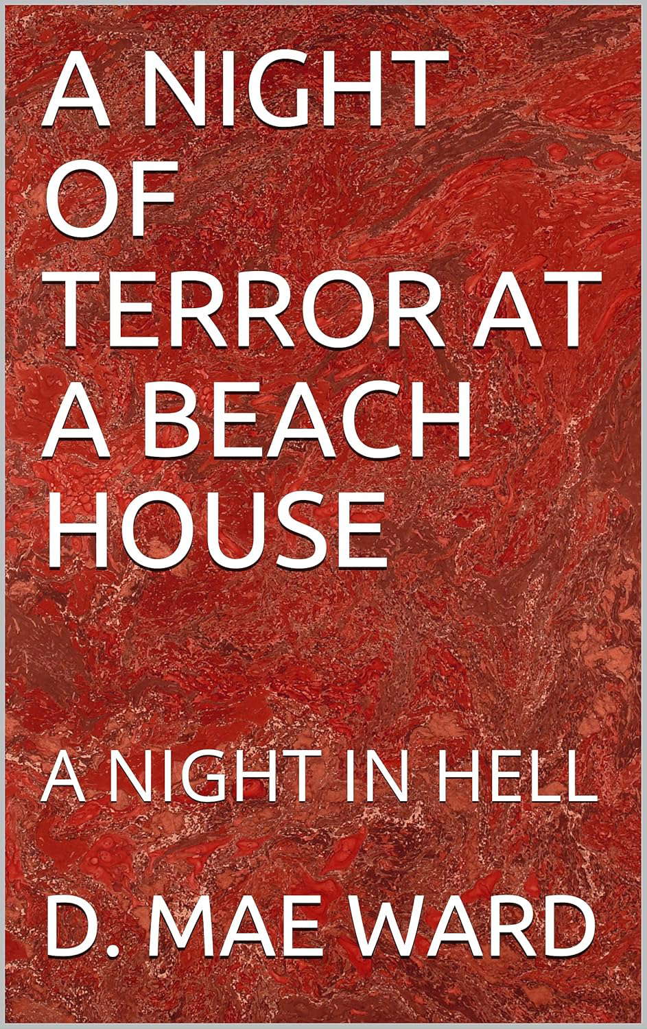 A NIGHT OF TERROR AT A BEACH HOUSE: A NIGHT IN HELL poster