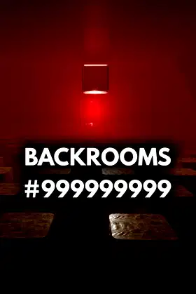 Backrooms #999999999 poster