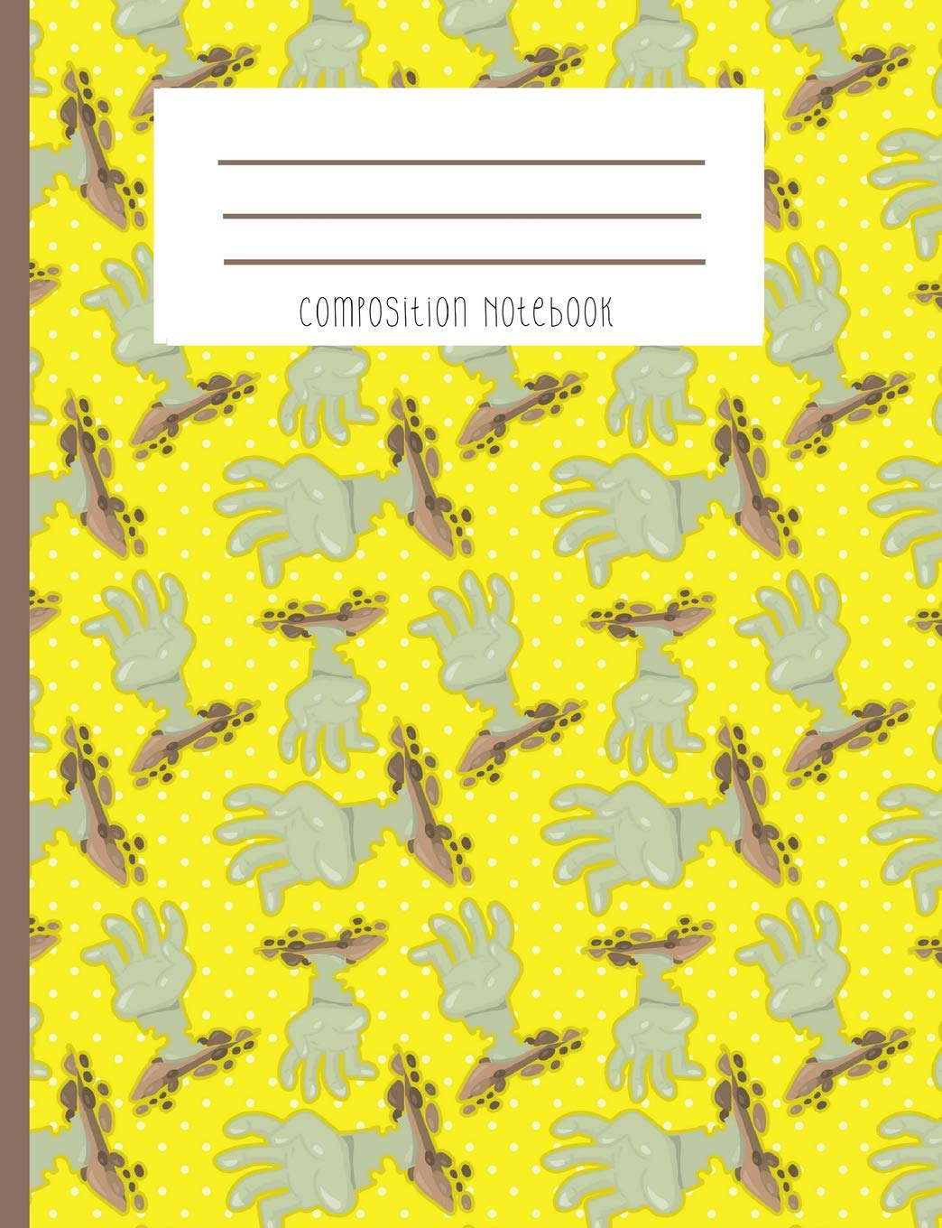 Composition Notebook: Zombie Hands Notebook poster