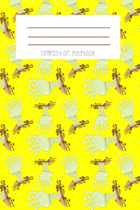 Composition Notebook: Zombie Hands Notebook poster