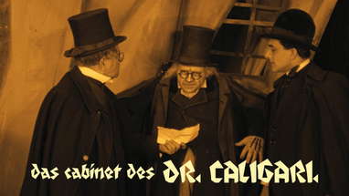 DAS CABINET DES DR. CALIGARI "Murder...help...Murder!" Clip poster