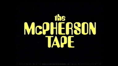 THE MCPHERSON TAPE [Official Theatrical Trailer - AGFA] poster