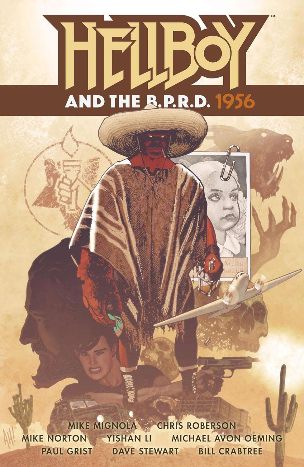 Hellboy and the B.P.R.D.: 1956 poster
