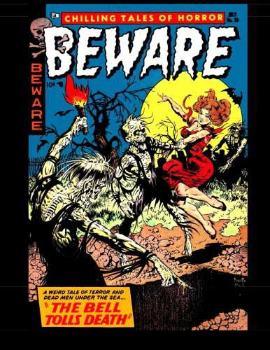 Beware #10: Classic Horror Comic 1954 poster