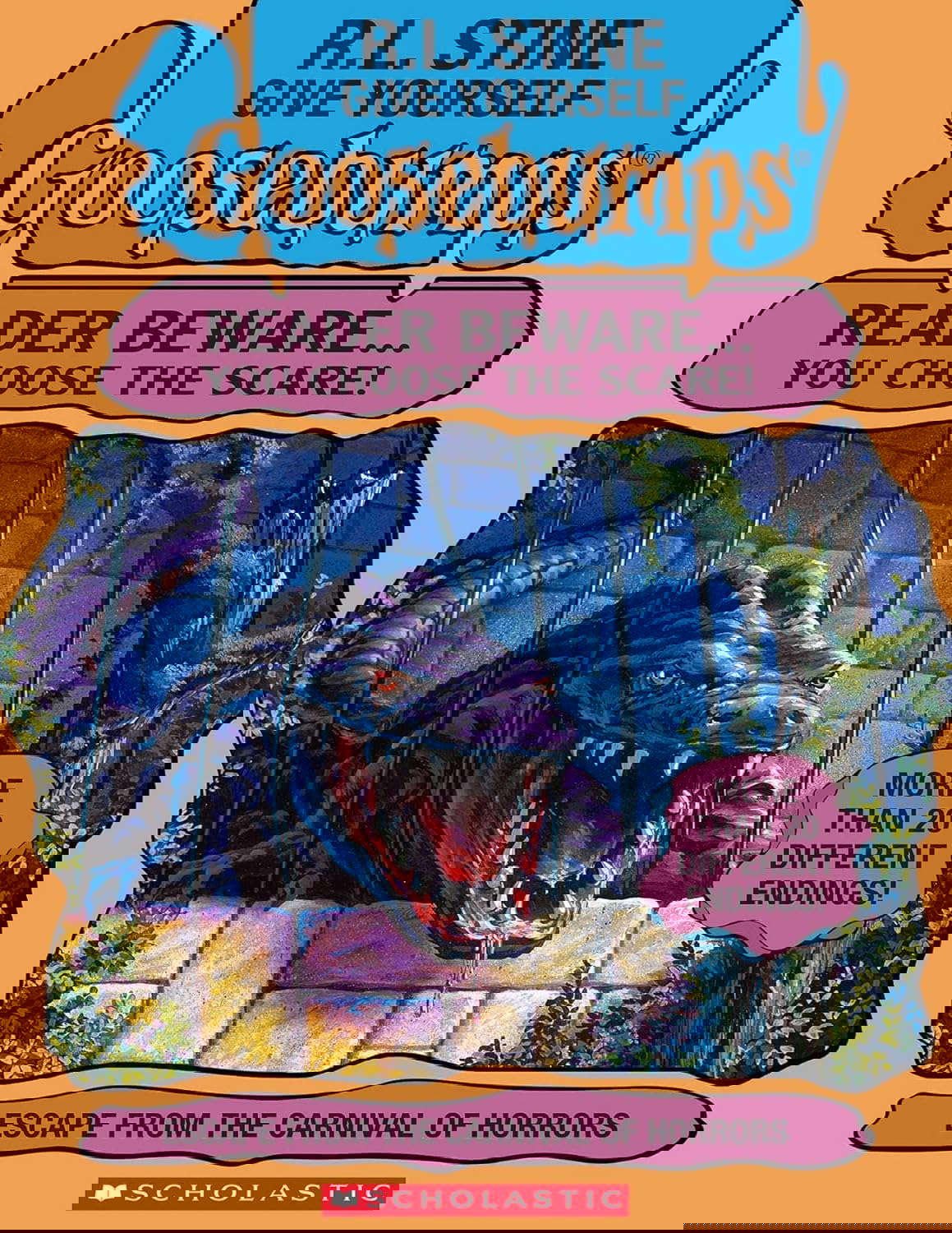 Escape from the Carnival of Horrors (Give Yourself Goosebumps) poster