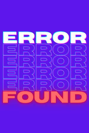 Error Found poster