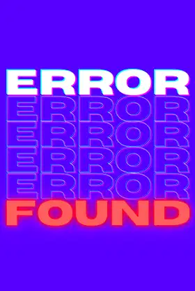 Error Found poster