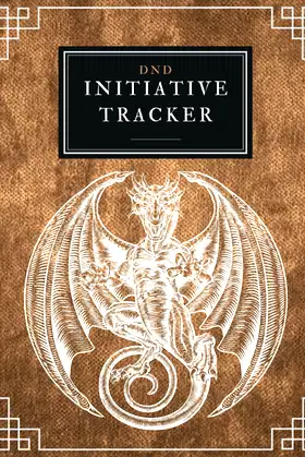 DND Initiative Tracker: (200 pages) RPG Encounter Combat Tracker poster