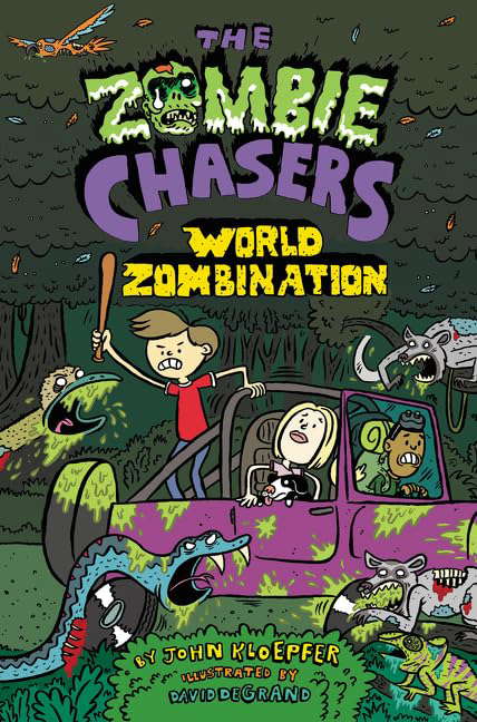 The Zombie Chasers #7: World Zombination poster