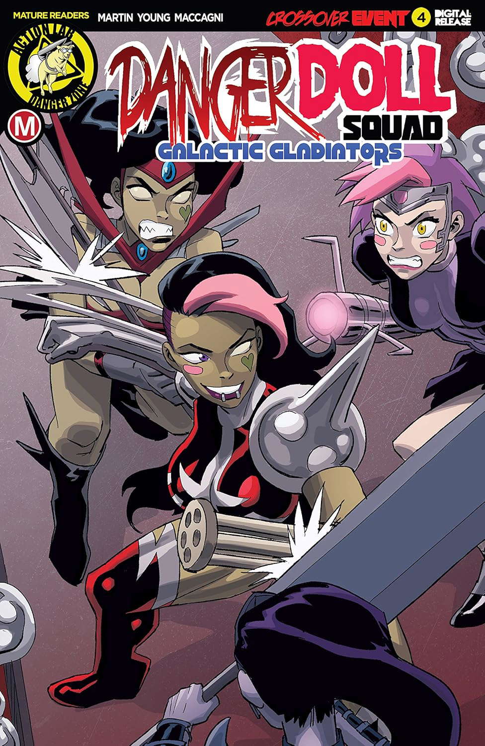 Danger Doll Squad: Galactic Gladiators #4 poster