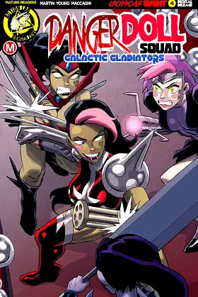 Danger Doll Squad: Galactic Gladiators #4 poster