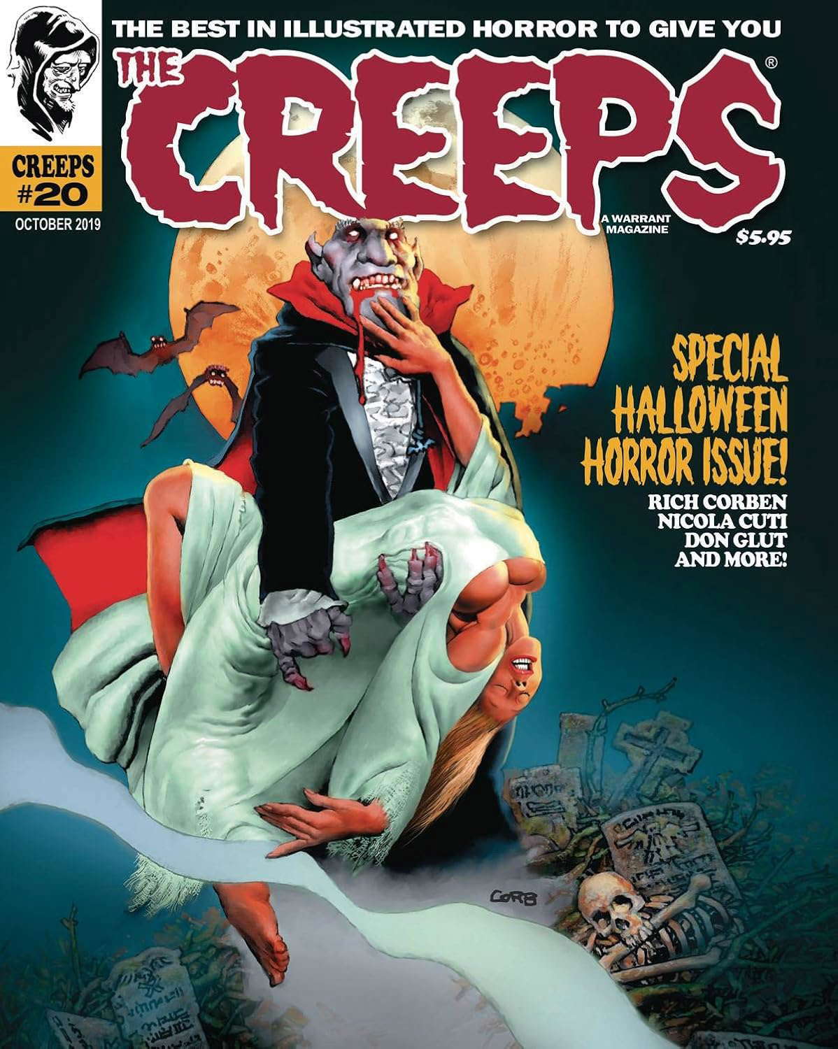 The Creeps Magazine #20 Special Halloween Horror Issue poster