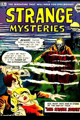 Strange Mysteries #10: Golden Age Horror-Suspense Comic poster
