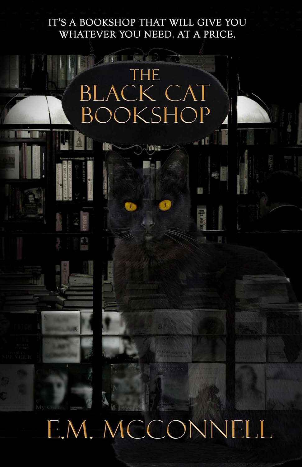 The Black Cat Bookshop poster
