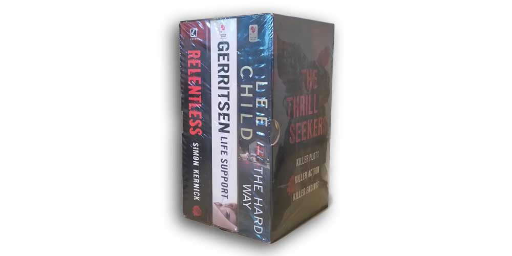 The Thriller Seekers 3 vol. box set poster