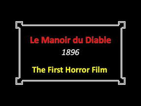 Le Manoir du Diable / The House of the Devil 1896 Horror Film poster