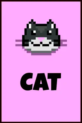 Cat poster