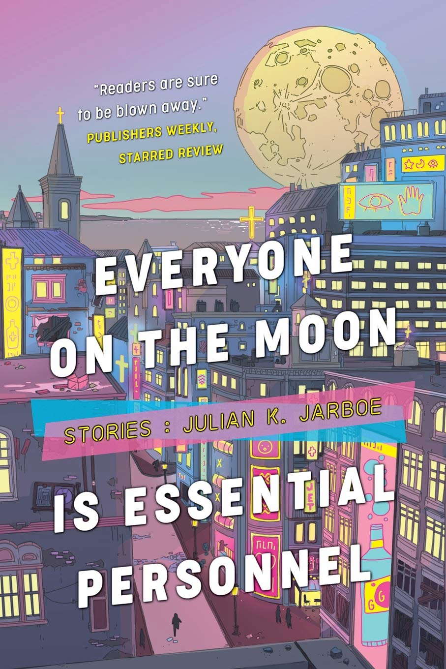Everyone on the Moon is Essential Personnel poster