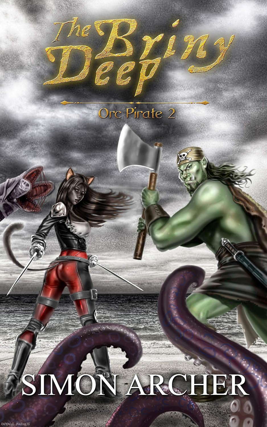 The Briny Deep: Raiding the Seven Seas (Orc Pirate Book 2) poster
