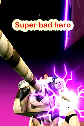 super bad hero poster