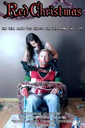 Red Christmas poster