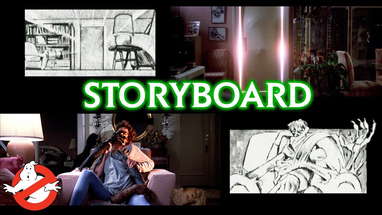 The Terror Dogs Take Dana | Storyboard Comparison | GHOSTBUSTERS poster