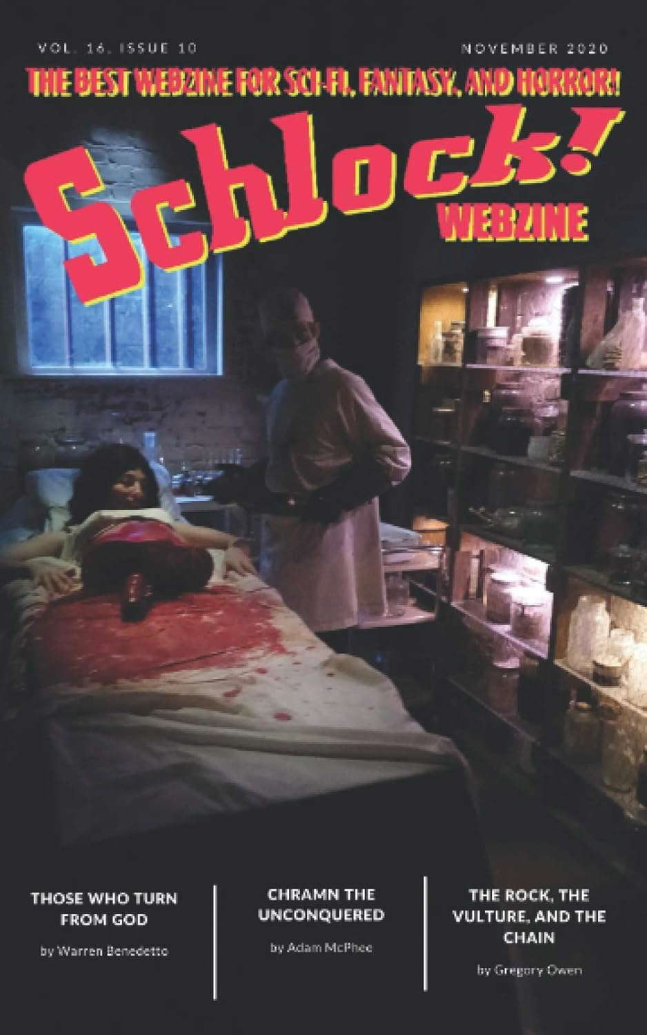 Schlock! Webzine: Vol 16 Issue 10 poster