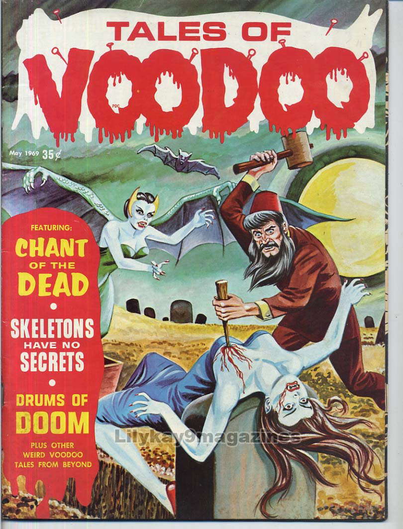 Tales of VooDoo, May 1969 (Vol. 2, No. 2) poster