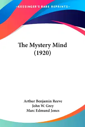 The Mystery Mind (1920) poster
