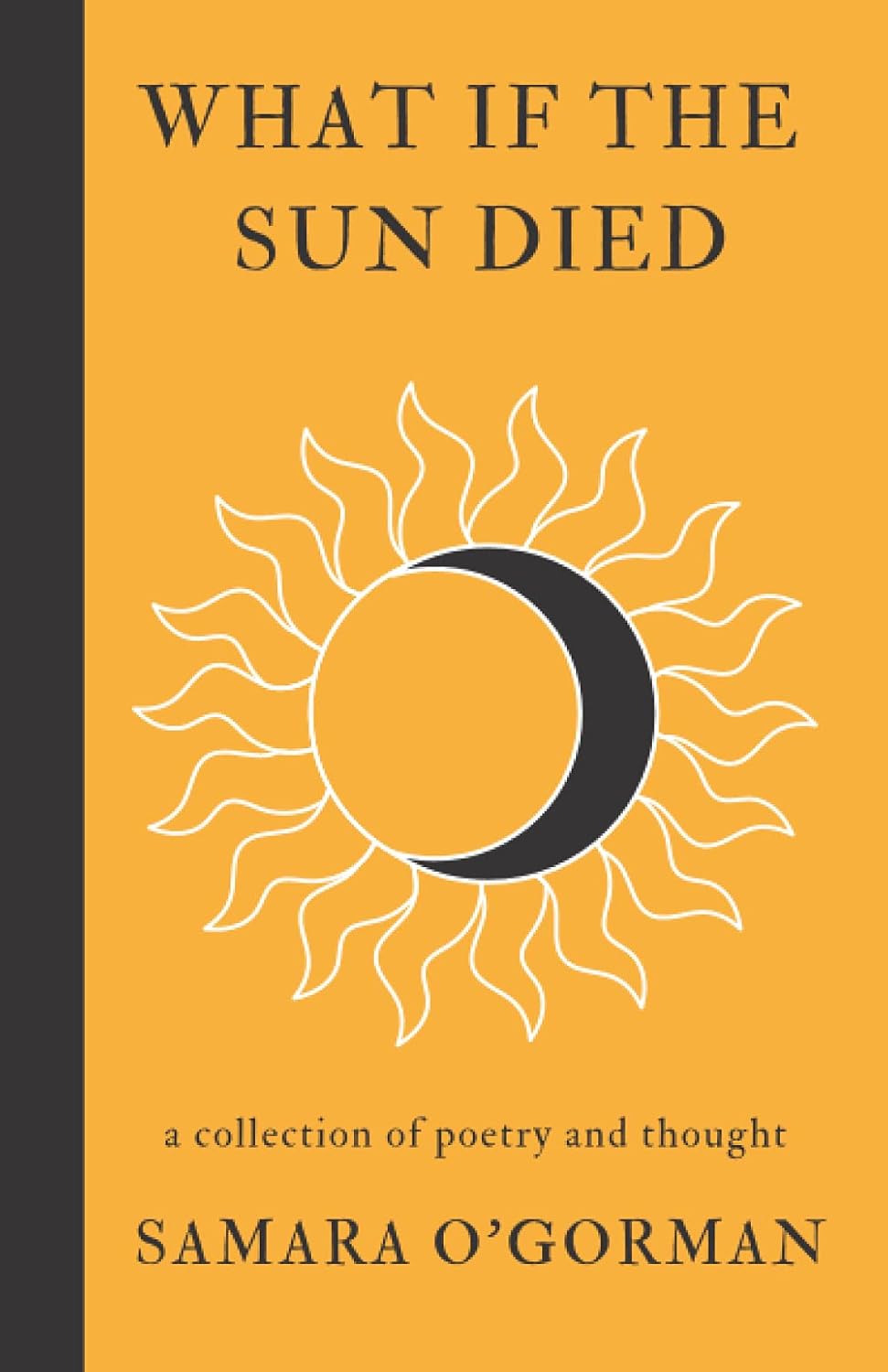 What If The Sun Died: a collection of poetry and thought poster