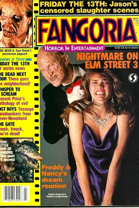 Fangoria Horror Magazine Issue # 62 March 1987 poster