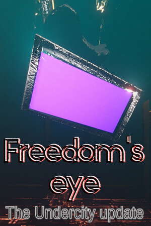 Freedom's eye poster