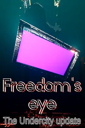 Freedom's eye poster