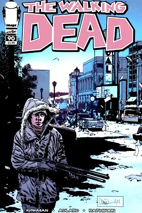 Walking Dead #90 poster