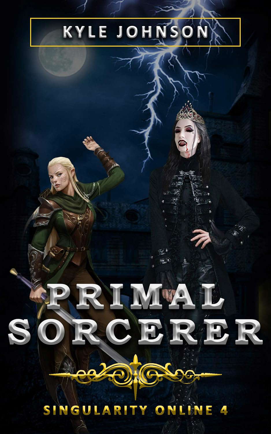 Primal Sorcerer: A VR LitRPG Dark Fantasy (Singularity Online Book 4) poster