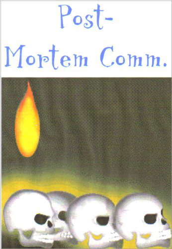 Post-Mortem Comm. poster