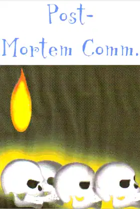 Post-Mortem Comm. poster
