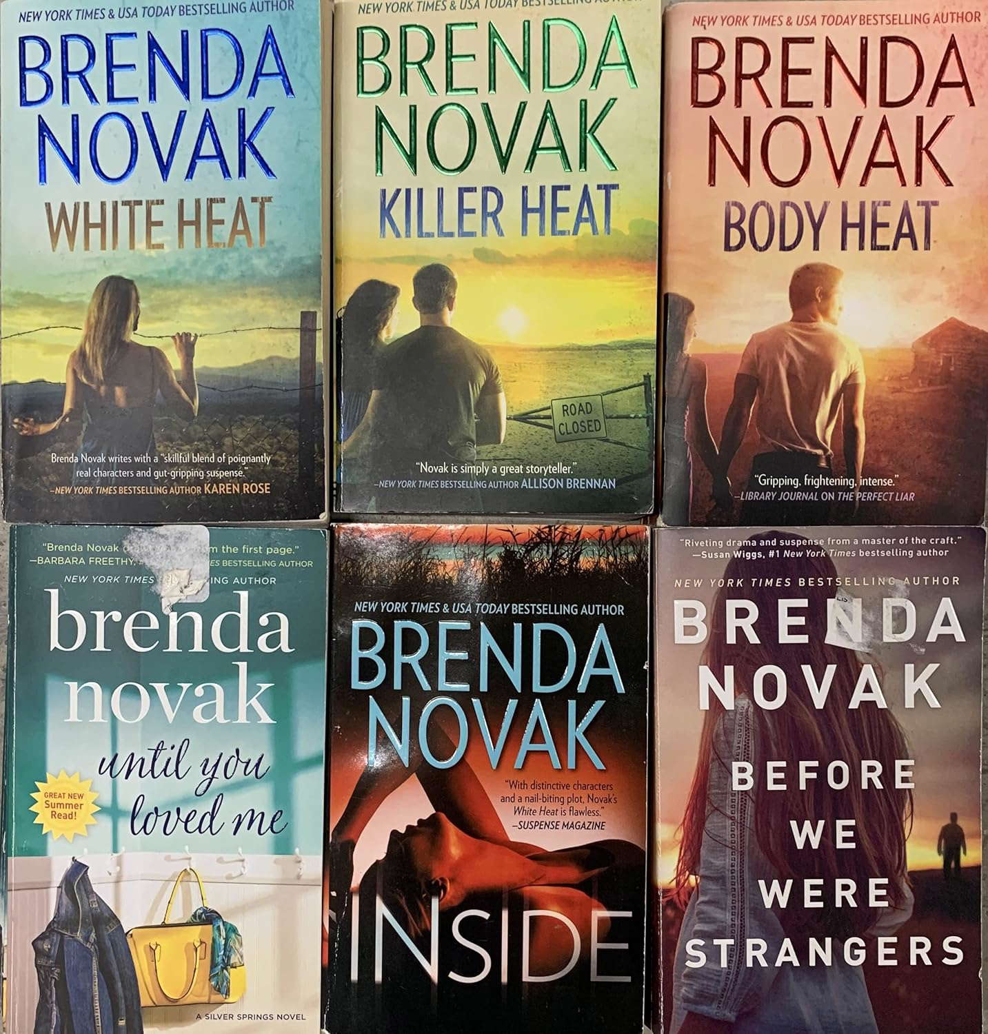 Brenda Novak Thriller Collection 6 Book Set poster
