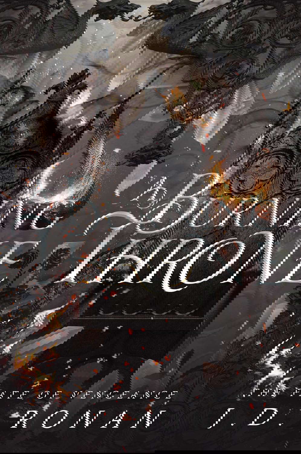 A Burning Throne (The Fate of Vengeance Book 2) poster
